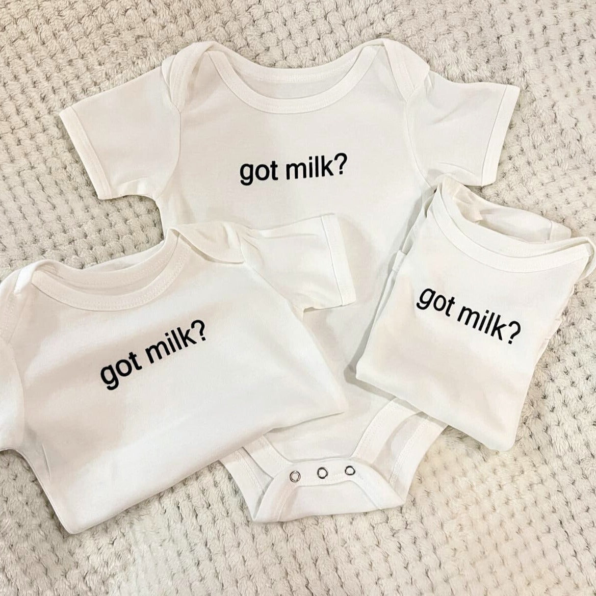 Got cheap milk onesie