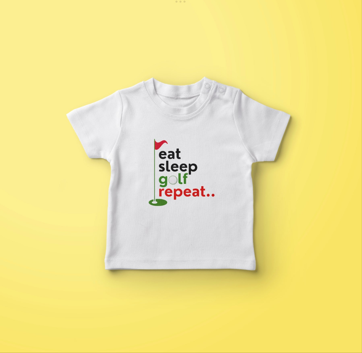 Eat Sleep Golf Repeat Shirt