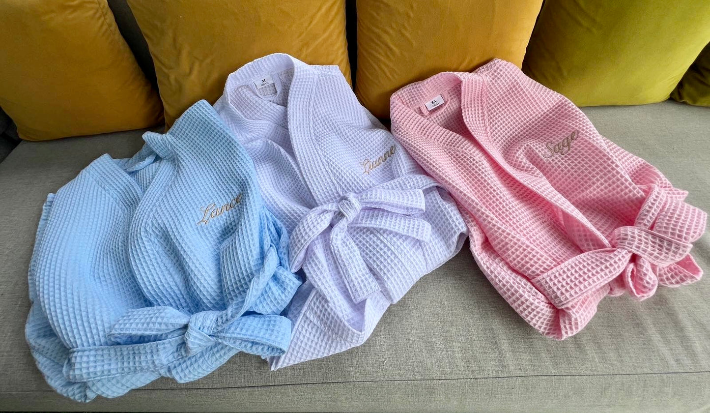 Waffle Bathrobe