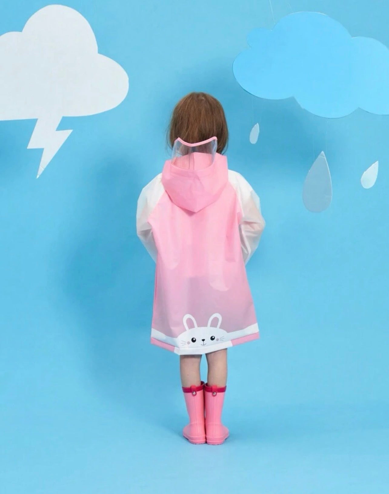 Pink Rain Cape and Jacket