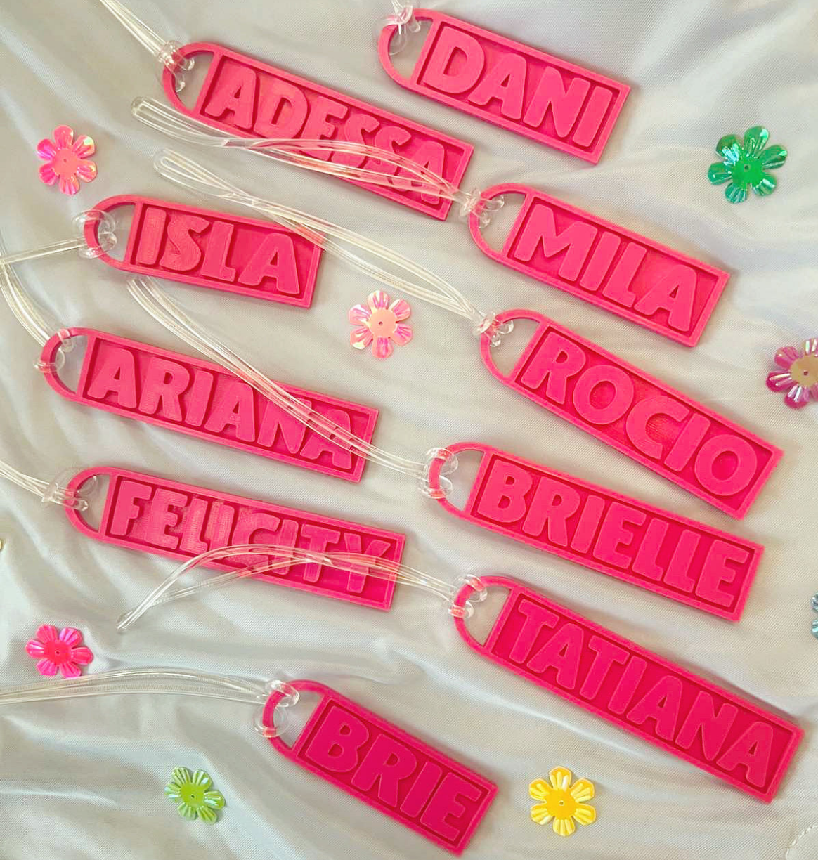 Customized Name Bag Tags