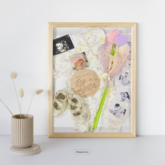 Personalized or Custom Arranging and Framing Keepsake