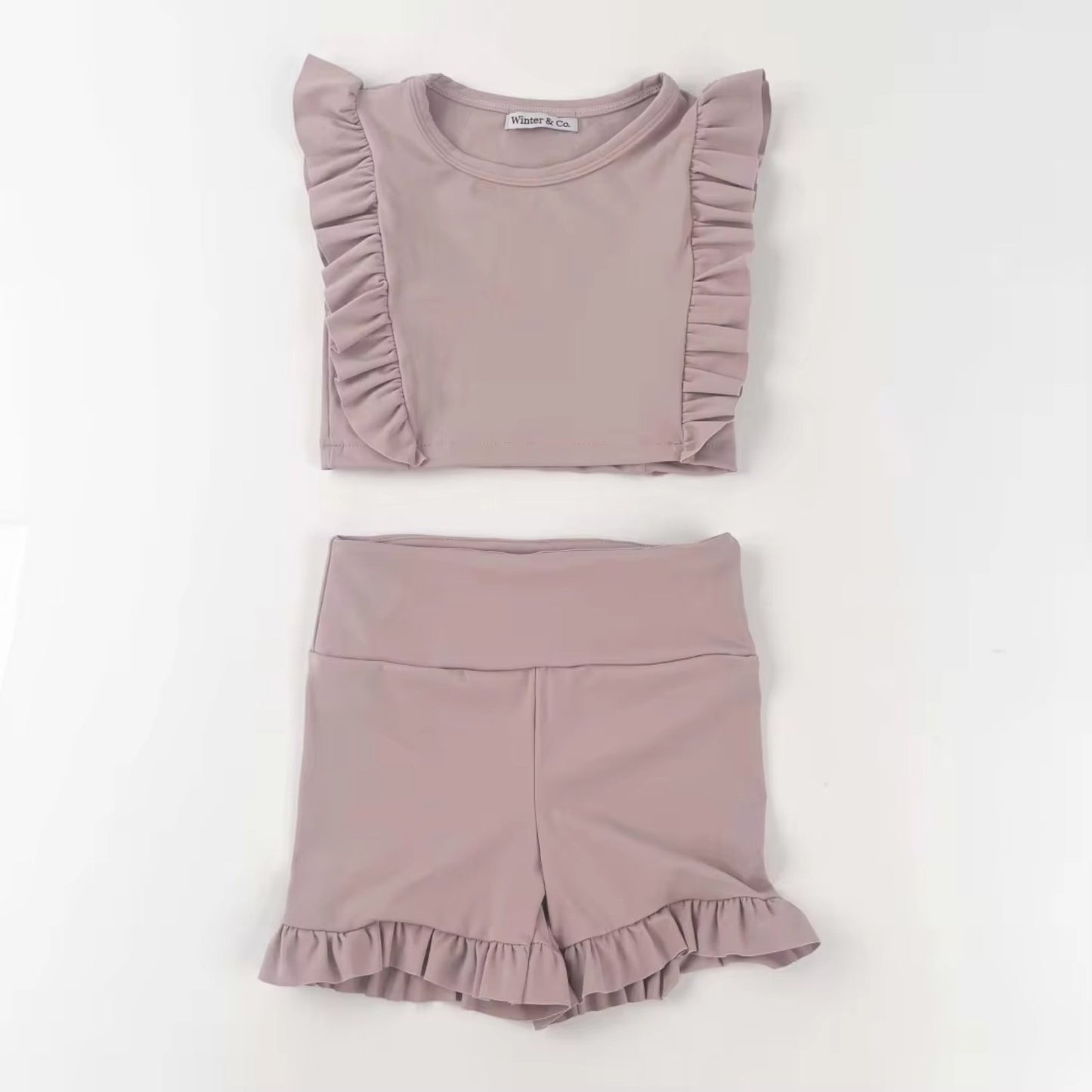 Kids Yoga and Swimwear Set