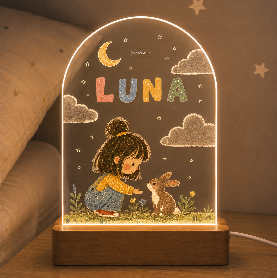 Custom Name Night Lamp
