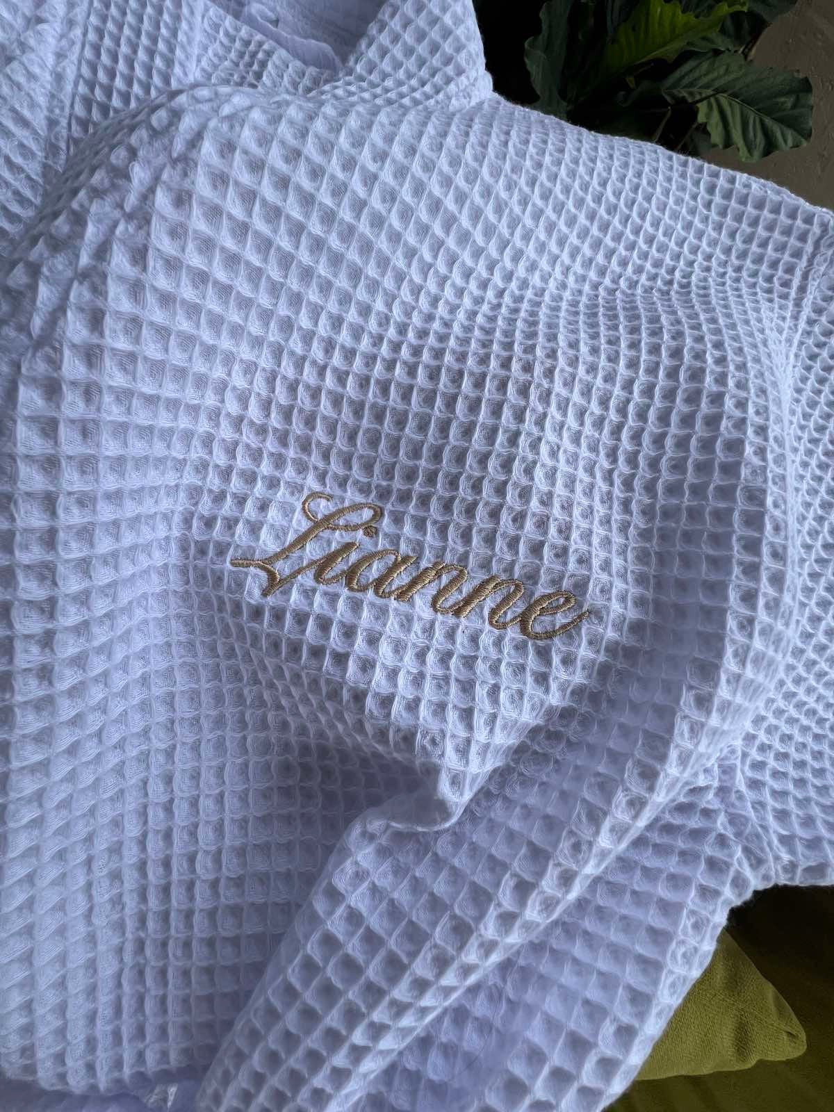 Waffle Bathrobe